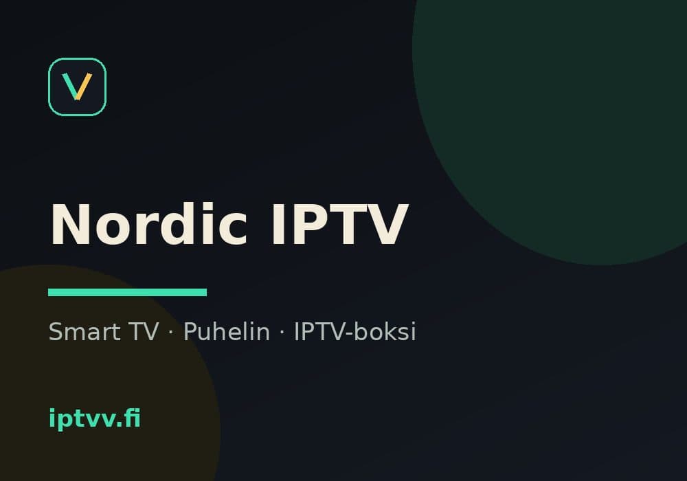 Nordic IPTV works on Smart TV, phone and IPTV box